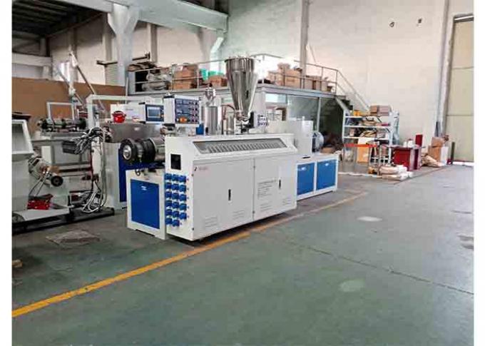 parafuso do gêmeo 400kg que combina a máquina da extrusão para o encanamento 0