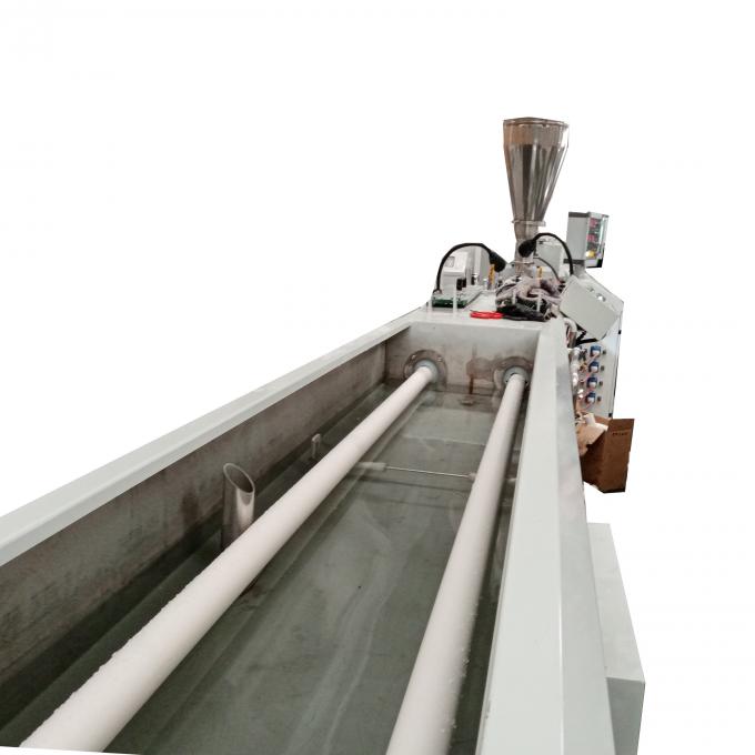 Tubulação de água da drenagem do PVC 120kg/H do GV 50mm que expulsa fazendo a máquina 0
