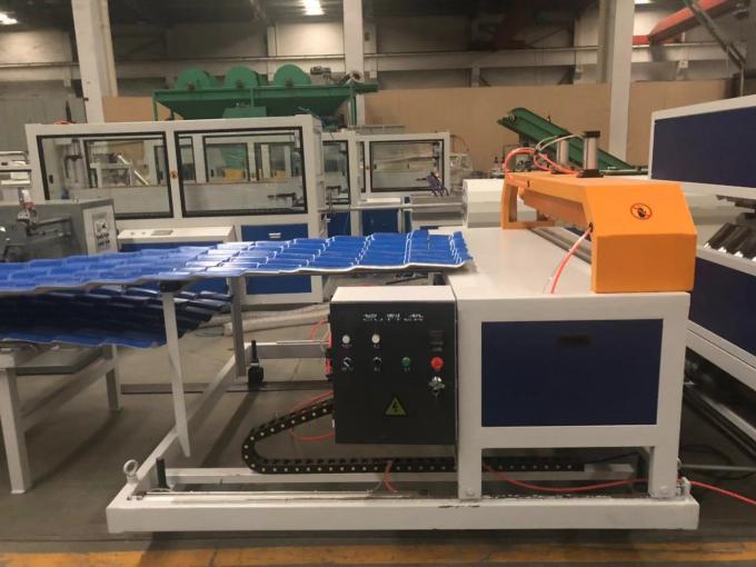 alimentação quantitativa de 1100mm ASA Plastic Profile Production Line 1