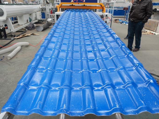 máquina da extrusão do perfil do PVC de 880mm PMMA para telhas vitrificadas padrão 1