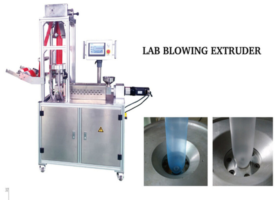 Bom preço. Máquina fundida Hdpe do filme da aplicação do laboratório, linha fundida da extrusão do filme de baixo nível de ruído on-line
