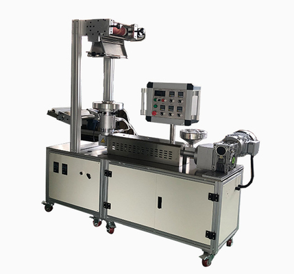 Bom preço. Extrusora do filme plástico do PE dos PP e máquina de Bolowing, máquina de sopro do mini filme on-line