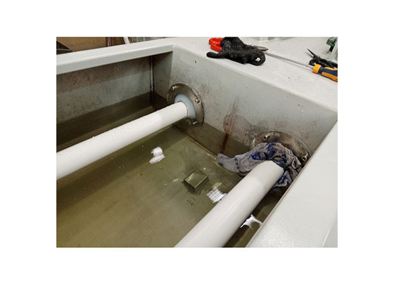Bom preço. 250kg/máquina da tubulação do plástico dobro 20mm de H on-line