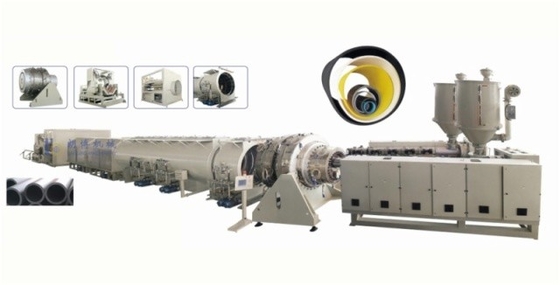 Bom preço. linha dissipação da extrusão da tubulação do PE da capacidade de 89rpm 50kg/H de calor excelente on-line