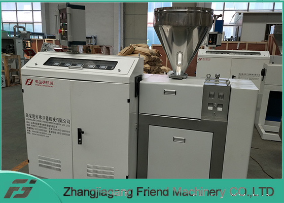 Bom preço. Da máquina plástica da extrusora do tempo longo capacidade da extrusora 50kg/H/único parafuso on-line