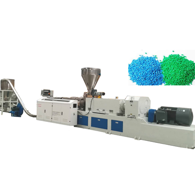 Bom preço. Linha de granulagem gêmea máquina da peletização do PVC do parafuso 550kg/H 10mm on-line