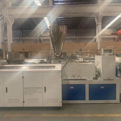 Bom preço. linha plástica da extrusão do parafuso 400kg/H gêmeo cônico on-line