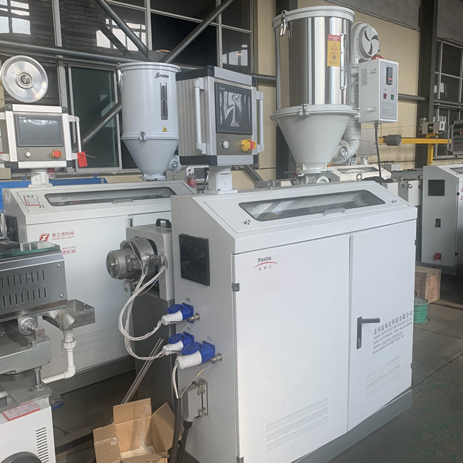 Linha da extrusão do filamento do Pla 3d da extrusora de único parafuso 0