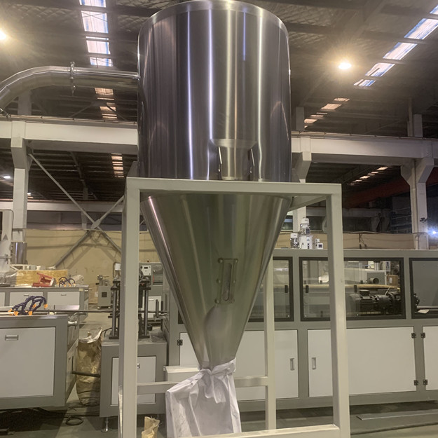 Linha plástica 600kgs/H da peletização do PVC de duas fases para granular materiais reciclados 0