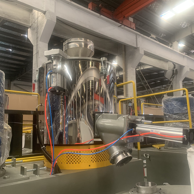 Controle plástico compacto do PLC da máquina do misturador da estrutura 900kg/H 3