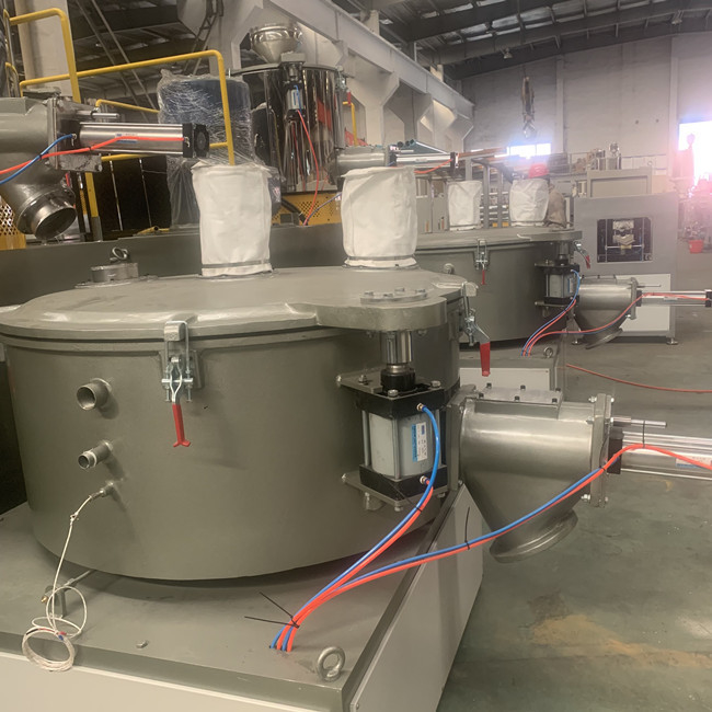 Controle plástico compacto do PLC da máquina do misturador da estrutura 900kg/H 2