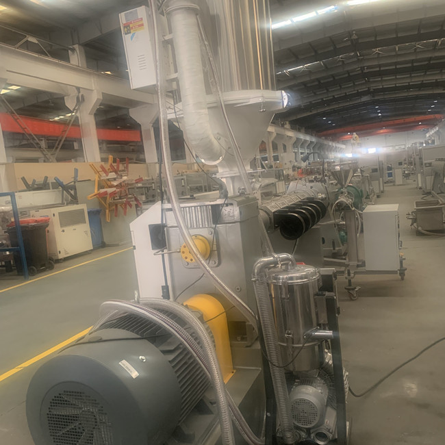 Única extrusora 100kg/H da tubulação de água do HDPE do PLA do parafuso 4