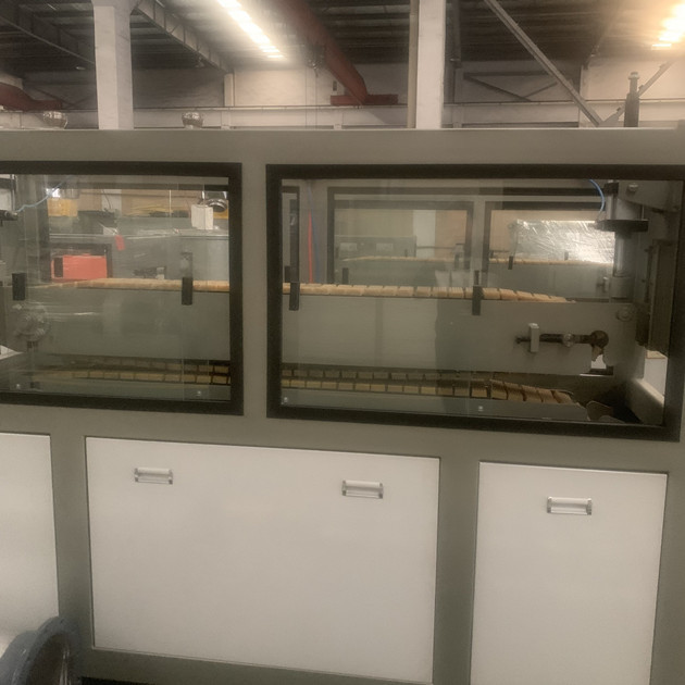 Máquina plástica totalmente automático da tubulação do PE 100kg/H com inversor de ABB 5