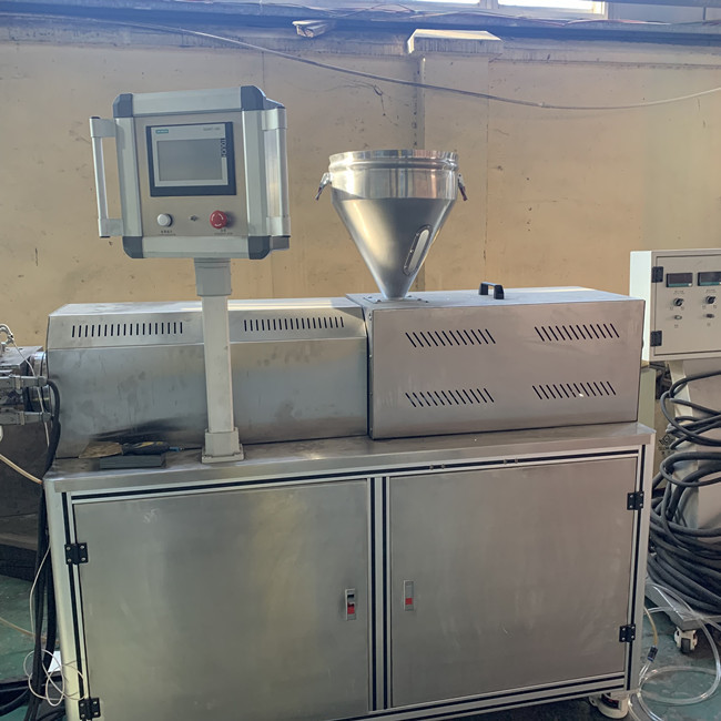 resistência de corrosão plástica da máquina da extrusora do laboratório do parafuso de 35mm 4