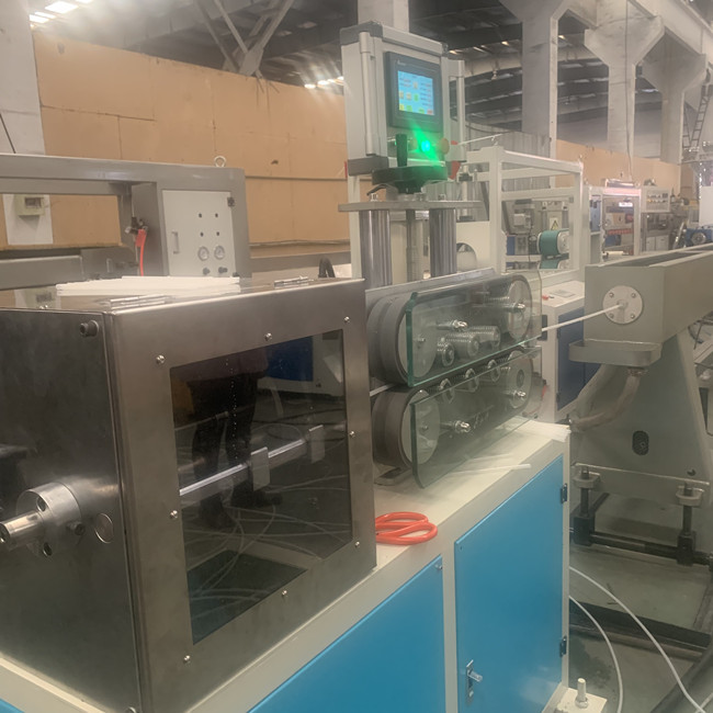 controle do PLC do diâmetro do parafuso da máquina 45mm da tubulação do grânulo de 16mm PP 3